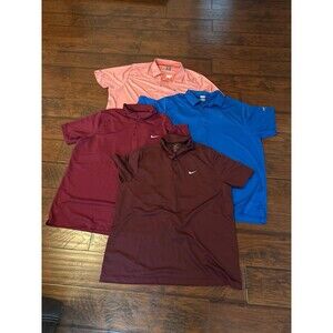 Nike & Callaway Golf Polo Bundle 3XL Mens Dri-FIT Opti-Dri Performance Lot 4